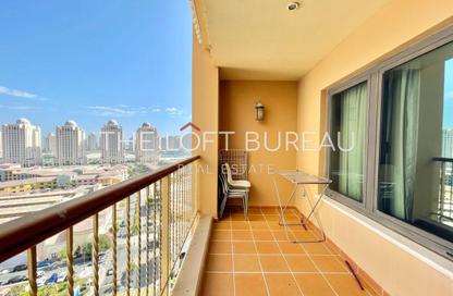 Apartment - 1 Bedroom - 2 Bathrooms for rent in East Porto Drive - Porto Arabia - The Pearl Island - Doha