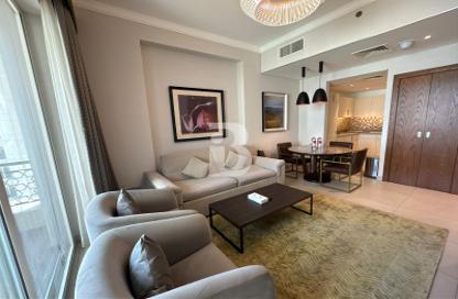 Apartment - 1 Bedroom - 2 Bathrooms for rent in Al Mutahidah Tower - Viva Bahriyah - The Pearl Island - Doha