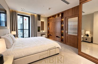 Apartment - Studio - 1 for rent in Lusail Marina Heights - Marina District - Lusail