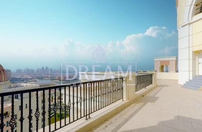 Duplex - 3 - 4 for rent in Viva East - Viva Bahriyah - The Pearl Island - Doha
