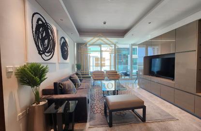 Apartment - 2 - 3 for rent in Lusail Marina Heights - Marina District - Lusail