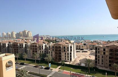 Apartment - 1 Bedroom - 2 Bathrooms for rent in East Porto Drive - Porto Arabia - The Pearl Island - Doha