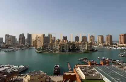 Apartment - 3 Bedrooms - 4 Bathrooms for rent in West Porto Drive - Porto Arabia - The Pearl Island - Doha