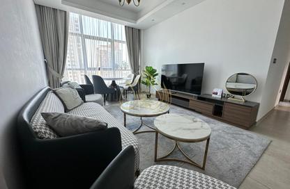 Apartment - 2 Bedrooms - 3 Bathrooms for rent in Lusail Marina Heights - Marina District - Lusail