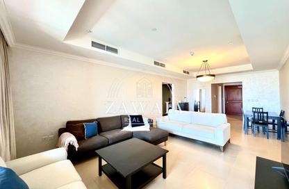 Apartment - 1 Bedroom - 2 Bathrooms for rent in East Porto Drive - Porto Arabia - The Pearl Island - Doha Apartment - 1 Bedroom - 2 Bathrooms for rent in East Porto Drive - Porto Arabia - The Pearl Island - Doha