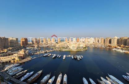 Apartment - Studio - 1 for rent in East Porto Drive - Porto Arabia - The Pearl Island - Doha