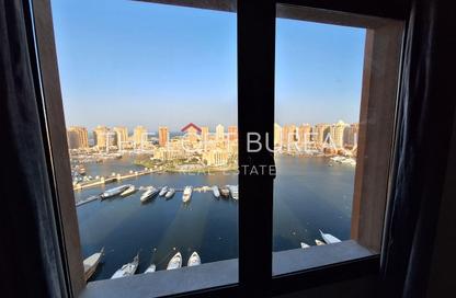 Apartment - Studio - 1 for rent in East Porto Drive - Porto Arabia - The Pearl Island - Doha