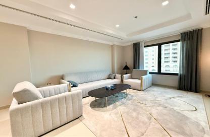 Apartment - 1 Bedroom - 2 Bathrooms for rent in East Porto Drive - Porto Arabia - The Pearl Island - Doha