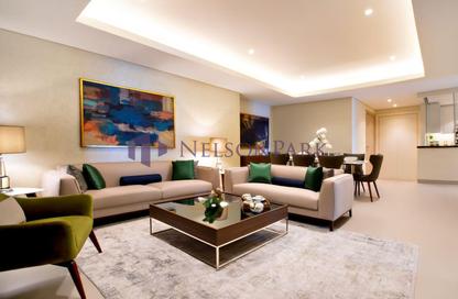 Apartment - 3 Bedrooms - 5 Bathrooms for rent in Abraj Bay - Abraj Quartiers - The Pearl Island - Doha Apartment - 3 Bedrooms - 5 Bathrooms for rent in Abraj Bay - Abraj Quartiers - The Pearl Island - Doha