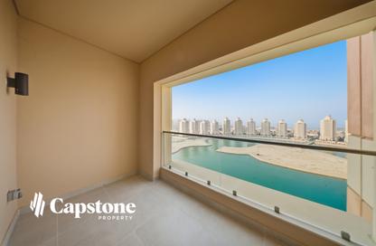 Apartment - Studio - 1 Bathroom for rent in Al Mutahidah Tower - Viva Bahriyah - The Pearl Island - Doha