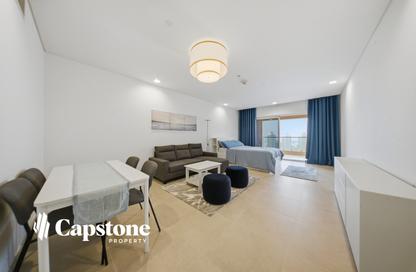 Apartment - Studio - 1 Bathroom for rent in Al Mutahidah Tower - Viva Bahriyah - The Pearl Island - Doha