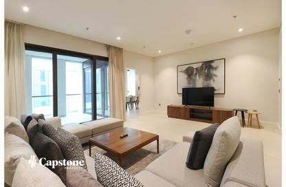 Apartment - 3 Bedrooms - 4 Bathrooms for rent in Wadi 1 - Wadi - Msheireb Downtown Doha - Doha