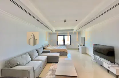 Apartment - Studio - 1 Bathroom for rent in West Porto Drive - Porto Arabia - The Pearl Island - Doha