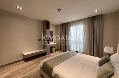 Apartment - 2 Bedrooms - 3 Bathrooms for rent in Lusail Residence - Marina District - Lusail