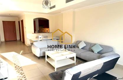 Apartment - 1 Bedroom - 2 Bathrooms for rent in West Porto Drive - Porto Arabia - The Pearl Island - Doha