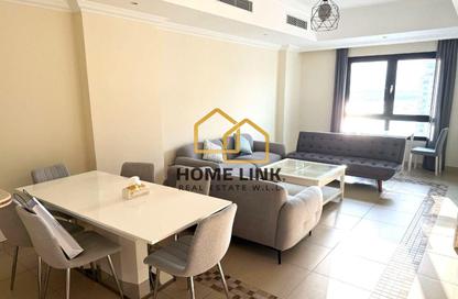 Apartment - 1 Bedroom - 2 Bathrooms for rent in West Porto Drive - Porto Arabia - The Pearl Island - Doha