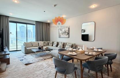 Apartment - 1 Bedroom - 2 Bathrooms for rent in Marina 33 - Marina District - Lusail