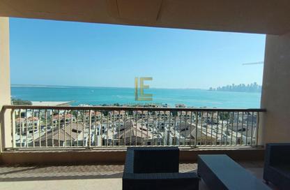 Apartment - 3 Bedrooms - 4 Bathrooms for rent in West Porto Drive - Porto Arabia - The Pearl Island - Doha