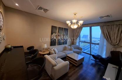 Apartment - 2 Bedrooms - 3 Bathrooms for rent in Zig Zag Tower A - Zig Zag Towers - West Bay - Doha Apartment - 2 Bedrooms - 3 Bathrooms for rent in Zig Zag Tower A - Zig Zag Towers - West Bay - Doha