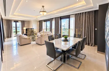 Apartment - 1 Bedroom - 2 Bathrooms for rent in East Porto Drive - Porto Arabia - The Pearl Island - Doha