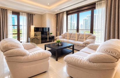 Apartment - 1 - 2 for rent in East Porto Drive - Porto Arabia - The Pearl Island - Doha