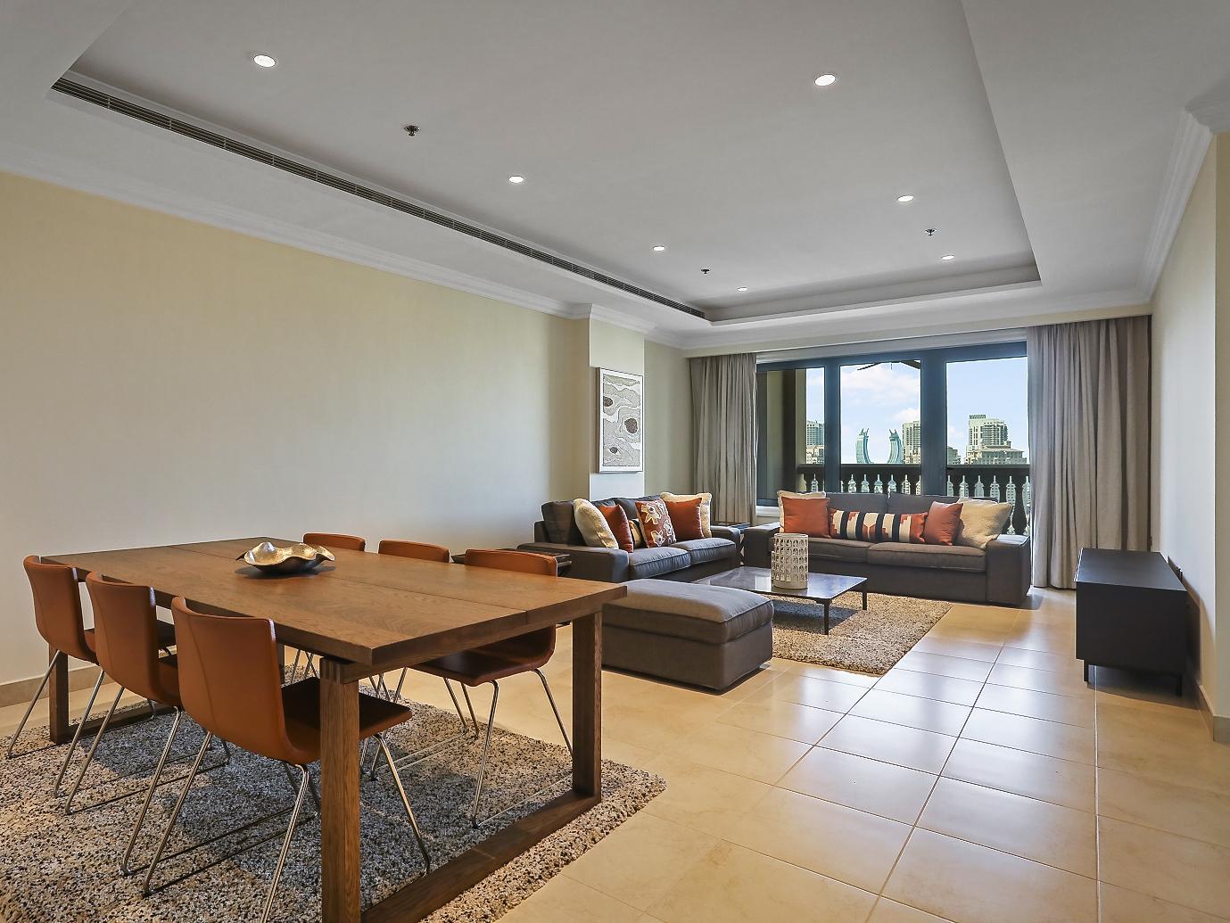 Charming 2BR Furnished | Balcony | Marina View