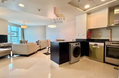 Apartment - 1 Bedroom - 2 Bathrooms for rent in Burj DAMAC Marina - Marina District - Lusail