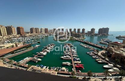 Apartment - 3 Bedrooms - 4 Bathrooms for rent in East Porto Drive - Porto Arabia - The Pearl Island - Doha