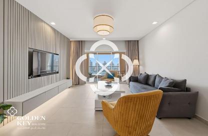 Apartment - 1 Bedroom - 2 Bathrooms for rent in Al Mutahidah Tower - Viva Bahriyah - The Pearl Island - Doha