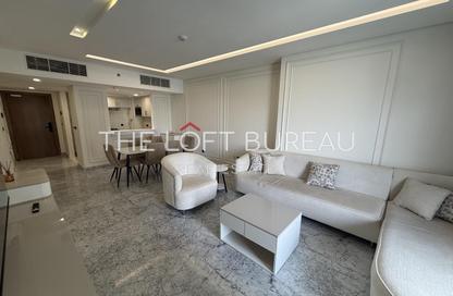 Apartment - 2 Bedrooms - 3 Bathrooms for rent in Lusail Marina Heights - Marina District - Lusail