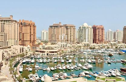 Apartment - 2 Bedrooms - 3 Bathrooms for rent in Tower 10 - Porto Arabia - The Pearl Island - Doha Apartment - 2 Bedrooms - 3 Bathrooms for rent in Tower 10 - Porto Arabia - The Pearl Island - Doha