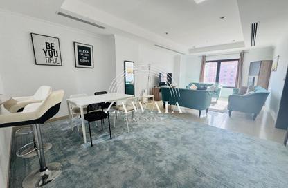 Apartment - 1 Bedroom - 2 Bathrooms for rent in East Porto Drive - Porto Arabia - The Pearl Island - Doha Apartment - 1 Bedroom - 2 Bathrooms for rent in East Porto Drive - Porto Arabia - The Pearl Island - Doha