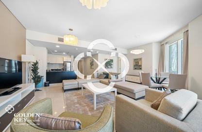 Apartment - 1 Bedroom - 2 Bathrooms for rent in Lusail Residence - Marina District - Lusail Apartment - 1 Bedroom - 2 Bathrooms for rent in Lusail Residence - Marina District - Lusail