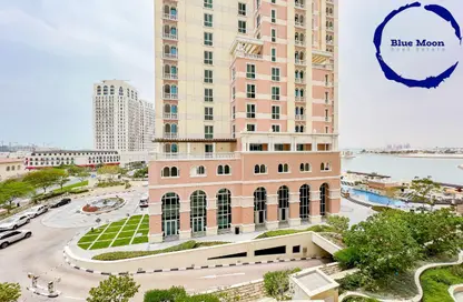 Apartment - 1 Bedroom - 2 Bathrooms for rent in Viva West - Viva Bahriyah - The Pearl Island - Doha