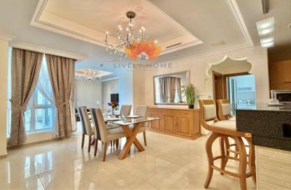 Apartment - 2 Bedrooms - 3 Bathrooms for rent in Viva West - Viva Bahriyah - The Pearl Island - Doha