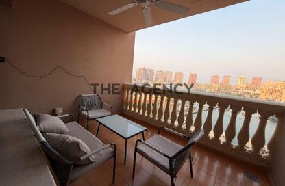 Apartment - 2 - 2 for rent in One Porto Arabia - Porto Arabia - The Pearl Island - Doha