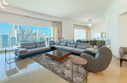 Apartment - 2 Bedrooms - 3 Bathrooms for rent in Al Shatt Street - West Bay - Doha