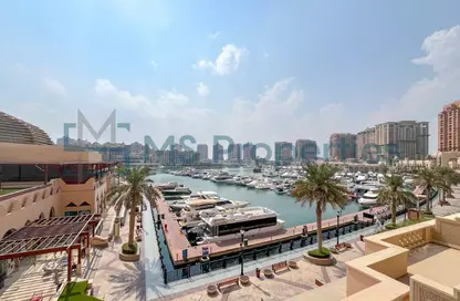 Apartment - 2 Bedrooms - 2 Bathrooms for rent in West Porto Drive - Porto Arabia - The Pearl Island - Doha