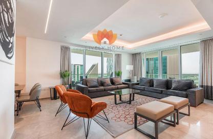 Apartment - 3 Bedrooms - 4 Bathrooms for rent in Lusail Marina Heights - Marina District - Lusail