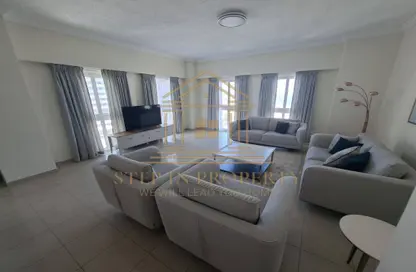 شقة - 3 غرف نوم - 5 حمامات للايجار في برج وست باي - الخليج الجنوبي - الخليج الغربي - الدوحة