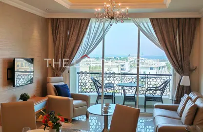 Apartment - 1 Bedroom - 2 Bathrooms for rent in Viva Central - Viva Bahriyah - The Pearl Island - Doha