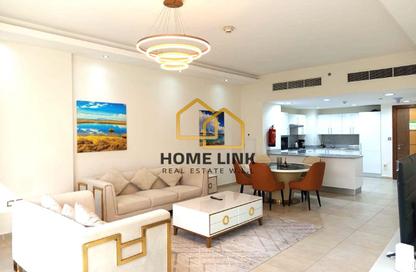 Apartment - 1 - 1 for rent in Marina Tower 02 - Marina District - Lusail