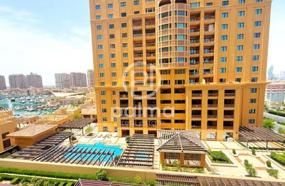 Apartment - 1 Bedroom - 2 Bathrooms for rent in Tower 16 - Porto Arabia - The Pearl Island - Doha