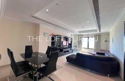 Apartment - 1 Bedroom - 2 Bathrooms for rent in East Porto Drive - Porto Arabia - The Pearl Island - Doha