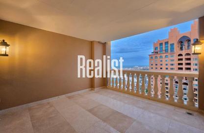 Apartment - 2 Bedrooms - 3 Bathrooms for rent in East Porto Drive - Porto Arabia - The Pearl Island - Doha