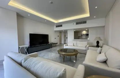 Apartment - 2 Bedrooms - 3 Bathrooms for rent in Lusail Marina Heights - Marina District - Lusail