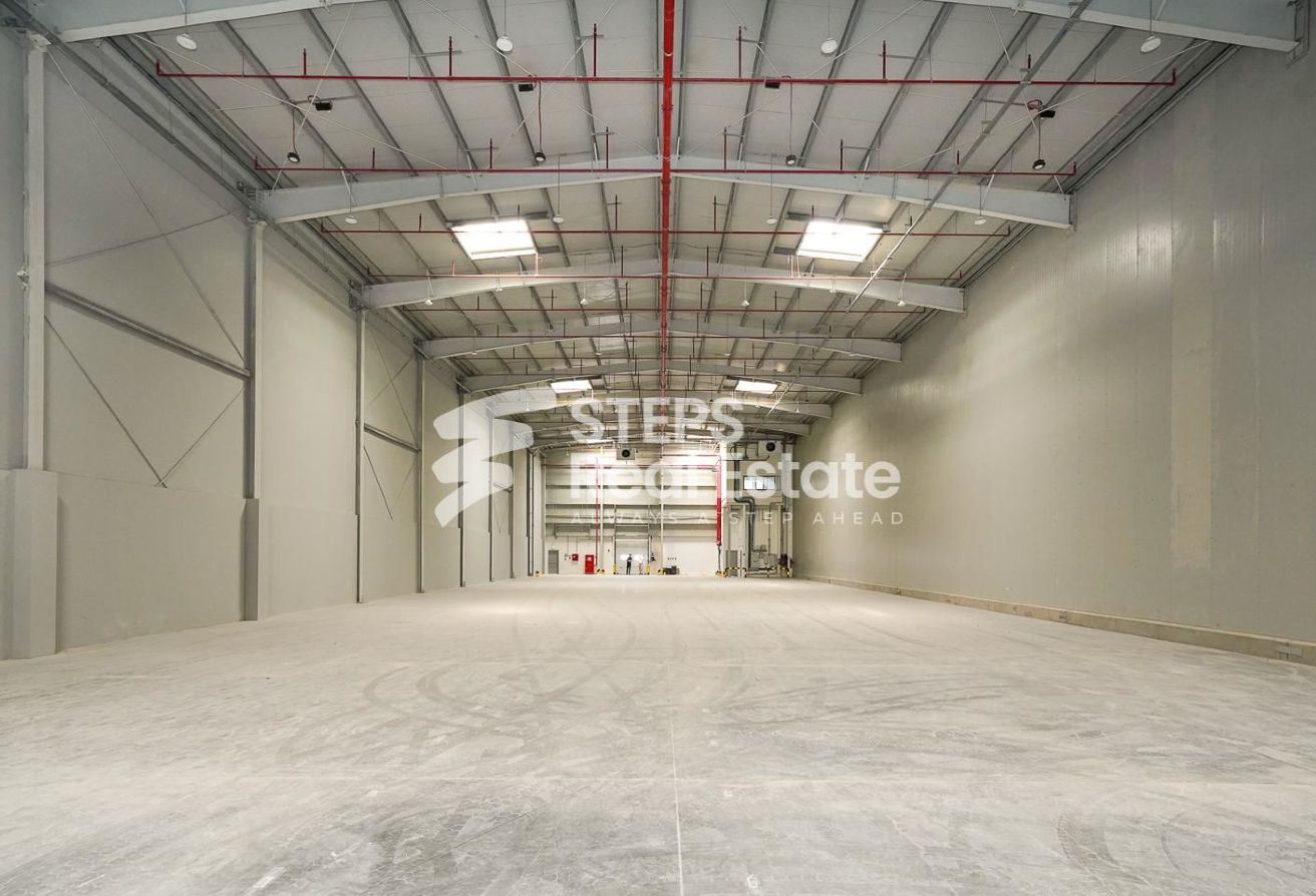 2800 sqm temperature controlled warehouse