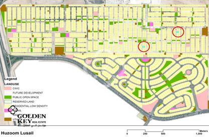 Land - Studio for sale in Huzoom Villas - Lusail City - Lusail