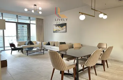 Apartment - 2 Bedrooms - 4 Bathrooms for rent in Lusail Marina Heights - Marina District - Lusail