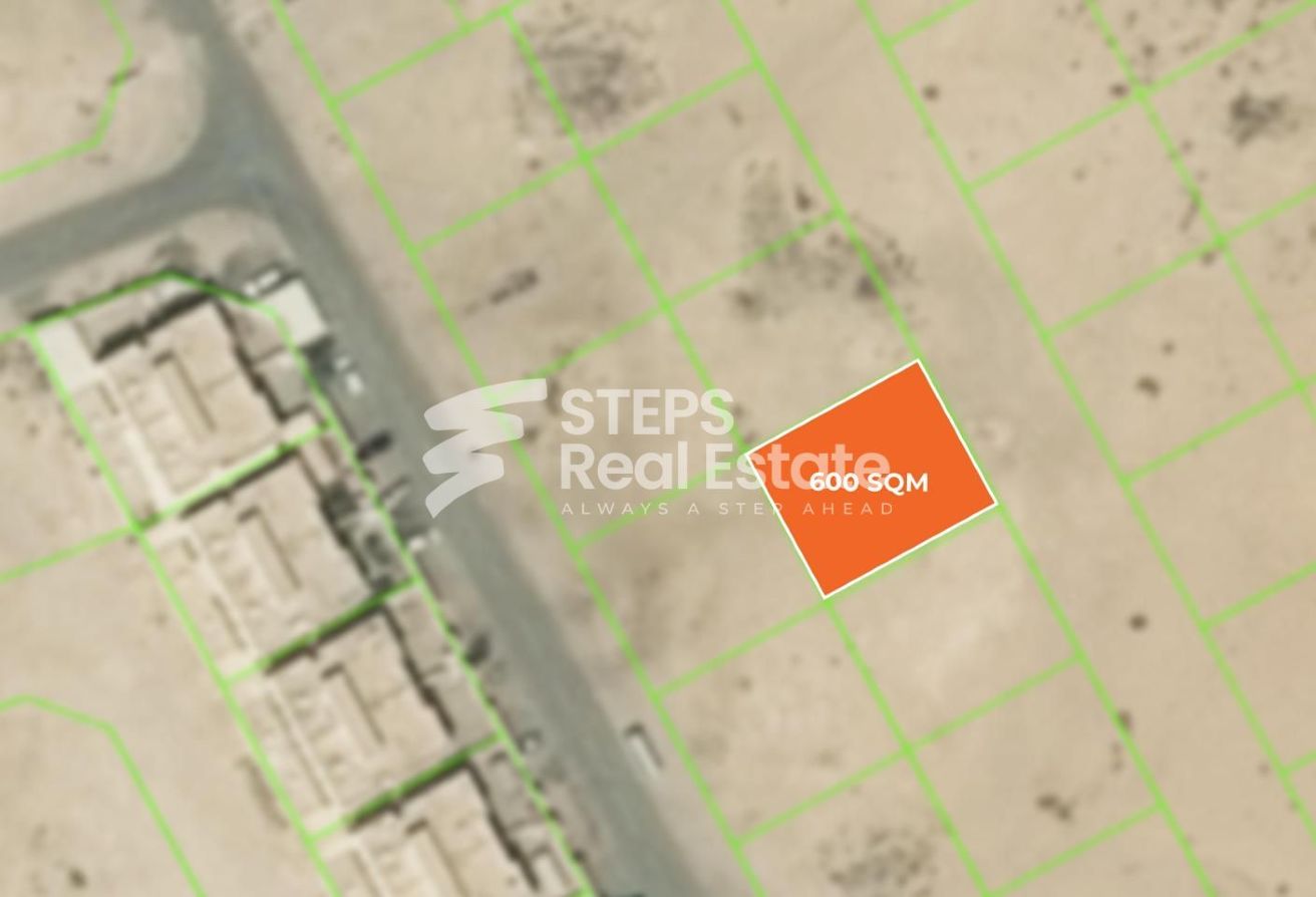  Buildable Land for Residential Use in Al Wakra